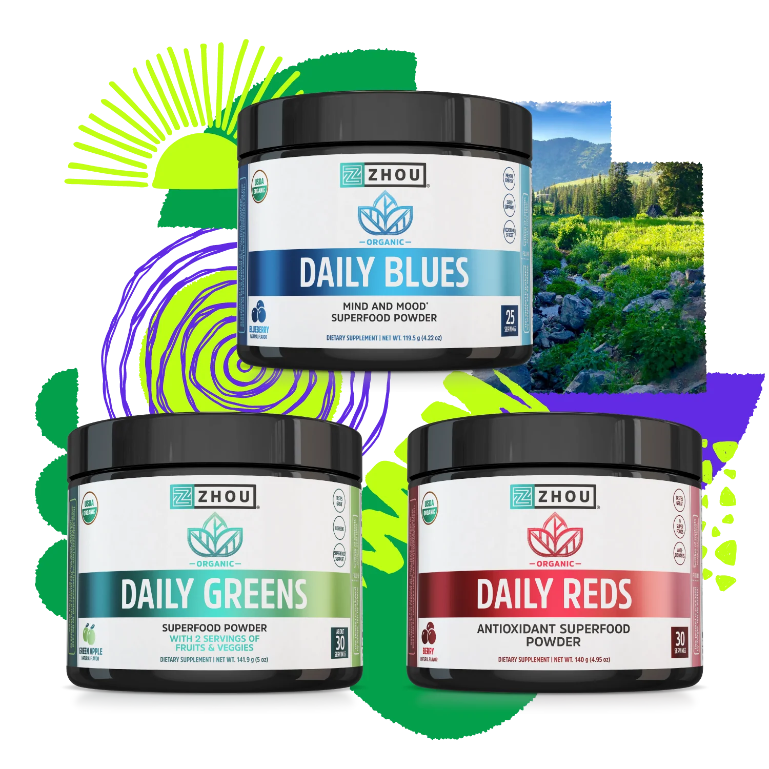 Zhou Daily Superfoods Bundle